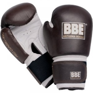BBE - Gants de boxe Spar Fight avec bande Velcro - 14oz