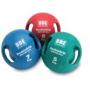 BBE - Medicine Ball à deux poignées - 9kg