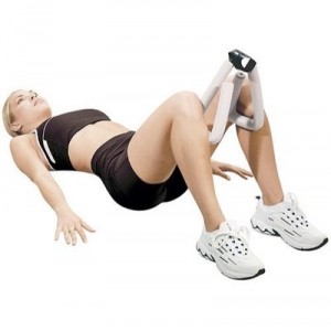 Everlast EF7690GY - Thigh toner shape - Apparatus for strengthening thighs - Grey
