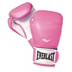 Everlast Velcro Pro Style - Boxing Gloves - Red - 16oz