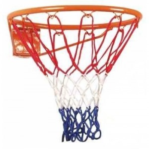 Hudora - Panier de basket extérieur avec filet  - Ø 45,7 cm
