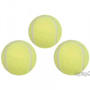 Paquet de trois de balles de tennis
