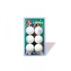 Table Tennis Balls ROSSI *, 40 mm, blister of 6