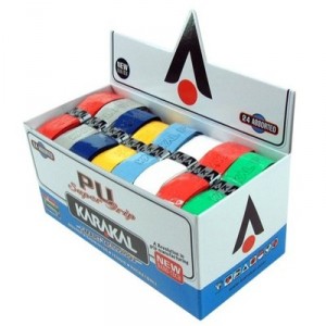 Karakal - Squash Super Cover polyurethane sleeves - Box of 24 - Assorted colors