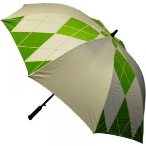 Longridge Umbrella Reasons Diamond Golf - Silver / White