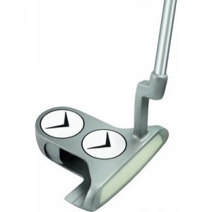 Longridge Alpha Insert Putter Lh Golf 2-Ball - Silver