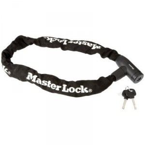 MasterLock-Antivol de vélo -Chaines avec serrure intégrée 900mm
