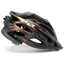 MET Predatore Casque de vélo VTT montagne - Bleu noir/Bronze