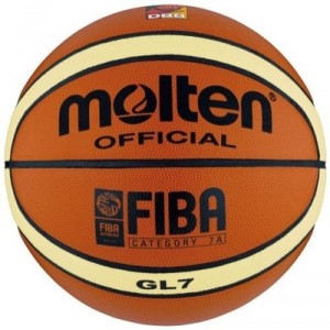 Molten - BGL7 - Ballon de basket-ball - Orange/Crème - 7