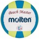 Molten - MBVBM - Ballon de beach-volley - BLANC/JAUNE/BLEU - Taille 5