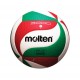 Molten - V5M5000 - Ballon de volley - Blanc/Vert/Rouge - 5