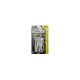 Pride Golf Pack De 15 Tees Plastiques Pride Offset Golf - Blanc/Jaune
