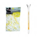 Pride Golf Pack De 100 Tees En Bois Pride Pts 70Mm Golf - Jaune