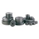 York - Disque standard en fonte - 1 x 25kg