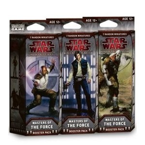 STAR WARS MINIATURES Booster Master of the force