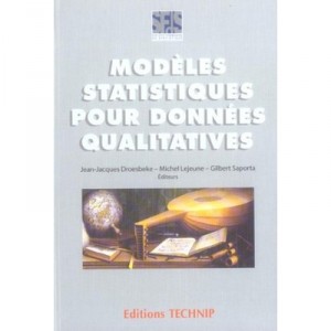 Statistical Models for Qualitative Data - Collectif