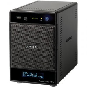 NetGear ReadyNAS" NVX 8TB W/4x2000GB HDD (RNDX4420100EUS) Serveur de stockage réseau