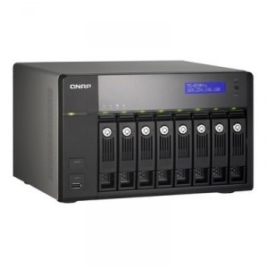 QNAP - TS-859 Pro - Boîtier disque dur réseau NAS - SATA - Noir (TS859Pro) Serveur de stockage réseau