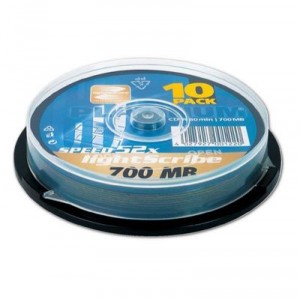CD-R CD Recordable BestMedia MED CDR 80/700MB Platinum / 52x / 010er Cakebox / (4027927001220)
