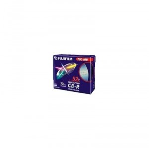 Support de stockage 52x FUJIFILM CD-R x 10 - 700 Mo Lot de 10 (4902520242228)