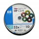 Support HP CD-R LightScribe Rainbow Colormix (V1.2) 52x Speed - Cakebox (100) (B000PUH3PU)