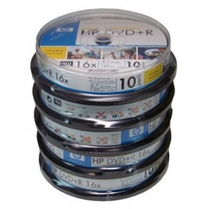 Support HP DVD+R 4.7GB 16x Photo printable 50er (DRE00026WIP)