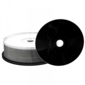 CD-Rohlinge MediaRange BLACK magic (PSX) Fullprintable 700 MB 52x - Spindel (25)