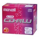 Support de stockage 4x Maxell CD-RW/700MB 80Min 1-4xspd JewelCase 10pk (624860.59.GB)