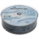 DVD-R 4.7GB 16x Mediarange printable AquaShield 25er Cake (MR446)