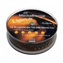 Support de stockage CD-R MediaRange MR246 à l'unité