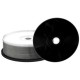 MediaRange CD-R imprimable, surface noire, 52x, 25 pièces en cake box (4260057125163)