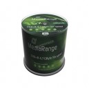 MediaRange DVD+R 16x certifi, 100 pices en cake box (MR443)