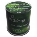 MediaRange DVD-R 16x certifié, 100 pièces en cake box (MR442)