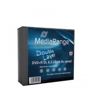 Support DVD+R Double couche MediaRange (MR465) à l'unité