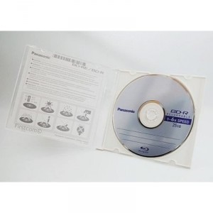 Support BD-R Disque Blu-ray PANASONIC BRD LM-BR25MDE X5 (LMBR25MDE5)
