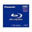 Support Panasonic BD-RE 25GB Blu Ray discs on 2X speed - Pack 3 (4984824859838)