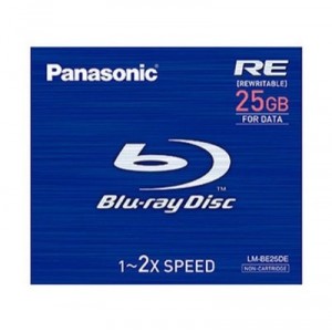 Support Panasonic BD-RE 25GB Blu Ray discs on 2X speed - Pack 3 (4984824859838)