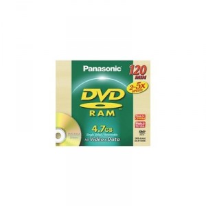 Support Panasonic DVD-RAM LM-AF 120 ME sans Cartridge, 5x Speed (LMAF120ME)