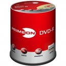 Support de stockage DVD-R 8x Primeon (02100011) Lot de 10