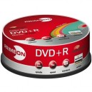 Support PRIMEON DVD+R 4.7GB 16x speed LIGHTSCRIBE Color Mix-Edition 25x (02100228)