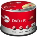 Support de stockage DVD+R Primeon (02100225) Lot de 50