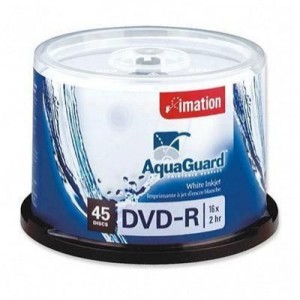 Support de stockage 16x Primera Technology Primera TuffCoat 45 x DVD-R 4.7 Go 8x (51122262203)