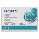 Support Cartouche de Donnes Sony SDX3-100C - AIT AIT-3 100Go (Natif) / 260Go (compress) (101885000)