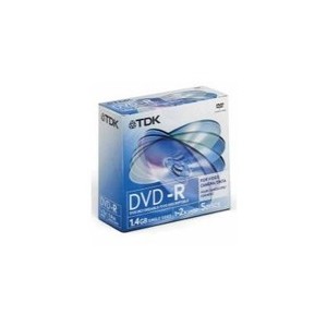 Support TDK - 5 x DVD-R (8cm) - 1.4 Go ( 30 minutes ) 2x - boîtier CD - support de stockage