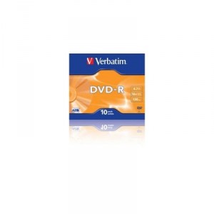 Support DVD-R 16x Verbatim (43655) Lot de 10