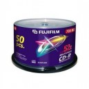 Support de stockage CD-R 52x FUJIFILM (P10DCRCA15A) Lot de 50