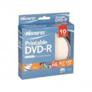 Support de stockage DVD-R 16x Memorex (85411510H) Lot de 10