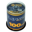 Support de stockage CD-R 52x Platinum (00100157) Lot de 100