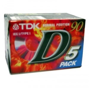 90min TDK P5 - (5-pack)