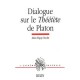 Dialogue Sur Le Theetete De Platon - Alain Seguy-duclot